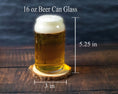 Load image into Gallery viewer, Personalized with Your Name - Choose from 4 Styles of Beer Glasses Gifts for Him 
