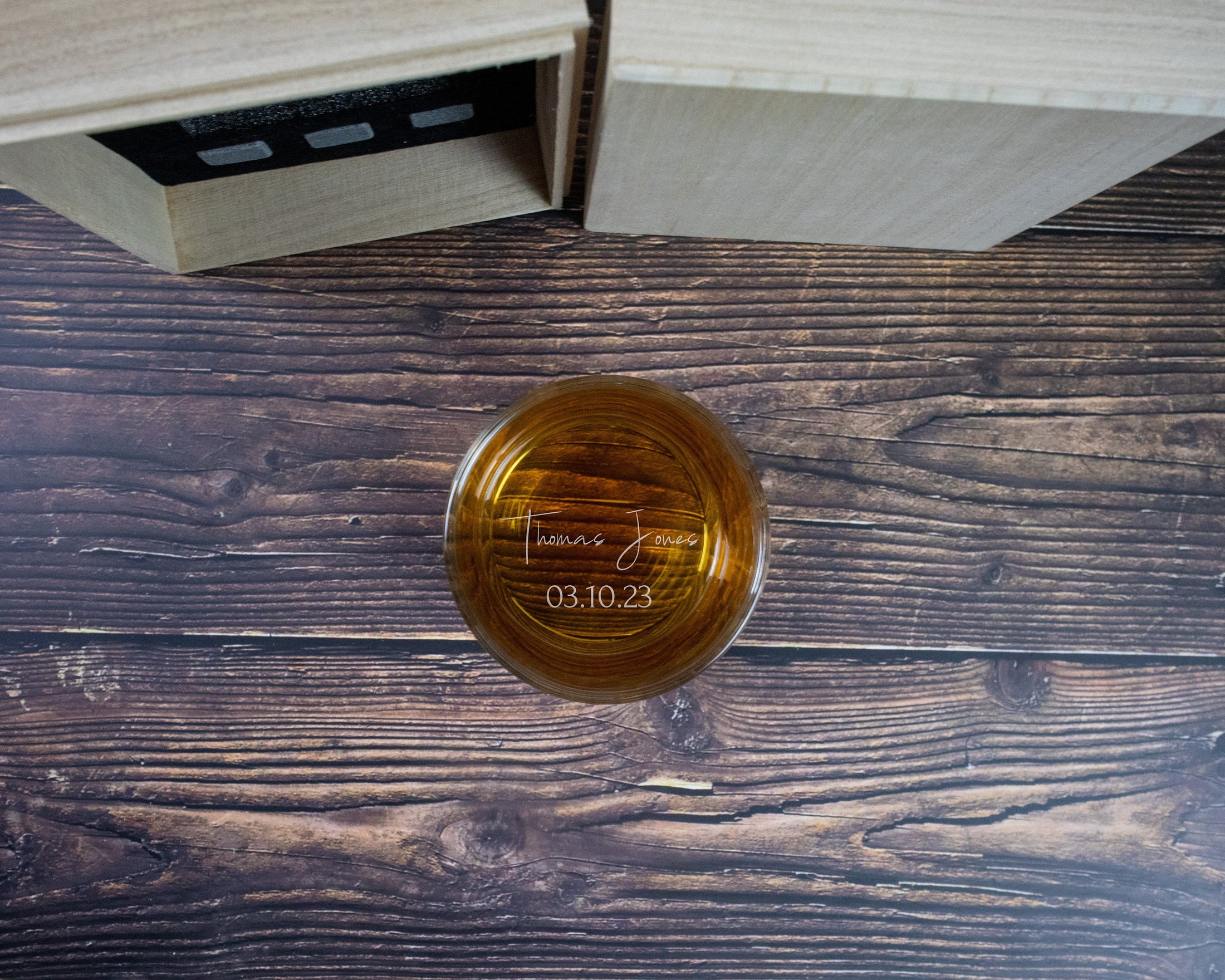 Signature Style - Bottom Engraved Whiskey Glass