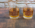 Load image into Gallery viewer, Personalized Father of the Bride or Father of the Groom Whiskey Glass
