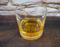 Load image into Gallery viewer, Promoted to DAD with Established Date - Engraved Whiskey Glass
