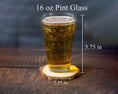 Load image into Gallery viewer, Personalized Beer Glasses - Choose from 4 Styles
