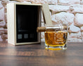 Load image into Gallery viewer, Cigar Glass in Wood Box - Best Man Gift Box
