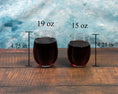 Load image into Gallery viewer, Bridesmaid Wine Glasses - Choose Size and Stemmed or Stemless
