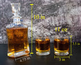 Load image into Gallery viewer, Retirement Gift Box - Engraved Whiskey Decanter Gift Set with 4 Glasses and Whiskey Stones
