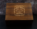 Load image into Gallery viewer, Whiskey Decanter Set with Custom Engraved Wooden Box for Best Man or Groomsman
