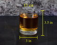 Load image into Gallery viewer, Your Custom Text - Engraved on a Whiskey Glass
